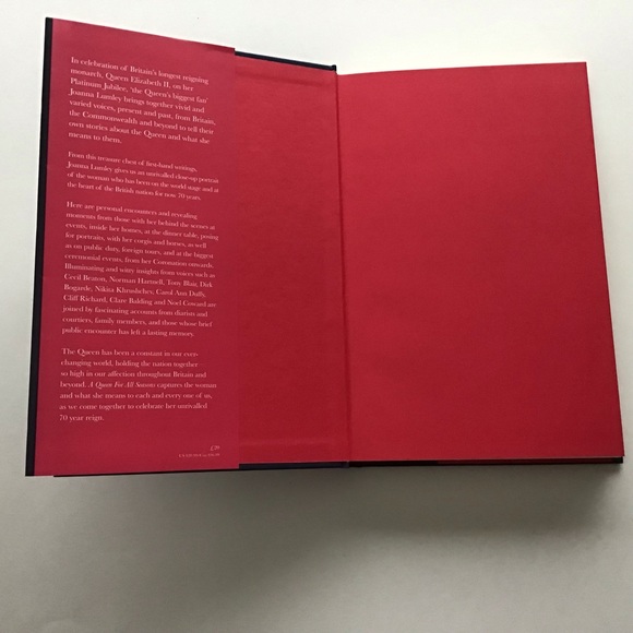 A Queen For All Seasons by Joanna Lumley Hardcover Platinum Jubilee - Picture 5 of 10